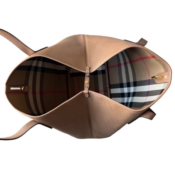Burberry Tan Honeybrook Derby Medium Tote - Picture 6 of 14